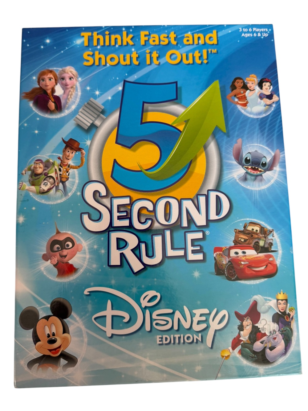 Disney 5 Second Rule Game - NEW In box